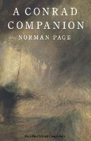 A Conrad Companion de Norman Page