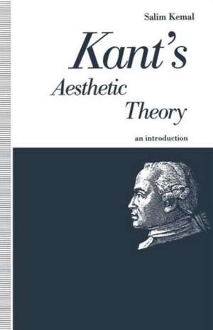 Kant’s Aesthetic Theory: An Introduction de Salim Kemal