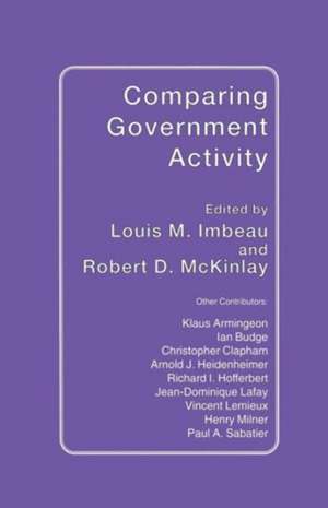 Comparing Government Activity de Louis M. Imbeau