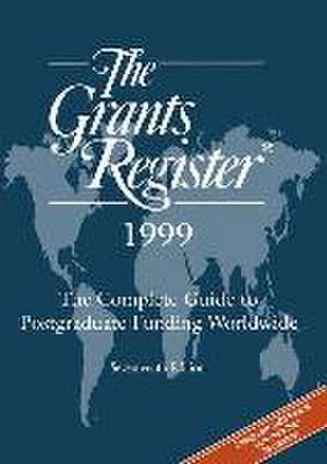 The Grants Register 1999 de Ruth Austin