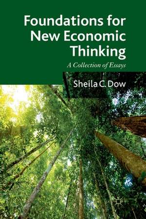 Foundations for New Economic Thinking: A Collection of Essays de S. Dow