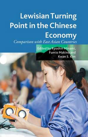 Lewisian Turning Point in the Chinese Economy: Comparison with East Asian Countries de R. Minami