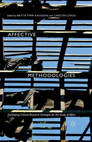 Affective Methodologies: Developing Cultural Research Strategies for the Study of Affect de Britta Timm Knudsen