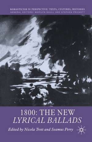 1800: The New Lyrical Ballads de N. Trott