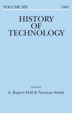 History of Technology Volume 6 de A. Rupert Hall