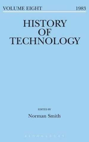 History of Technology Volume 8 de Norman Smith