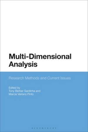 Multi-Dimensional Analysis: Research Methods and Current Issues de Tony Berber Sardinha