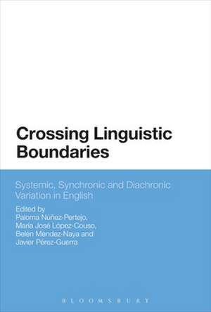 Crossing Linguistic Boundaries: Systemic, Synchronic and Diachronic Variation in English de Dr Paloma Núñez-Pertejo