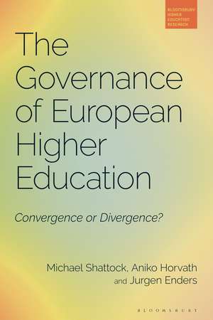 The Governance of European Higher Education: Convergence or Divergence? de Professor Michael Shattock