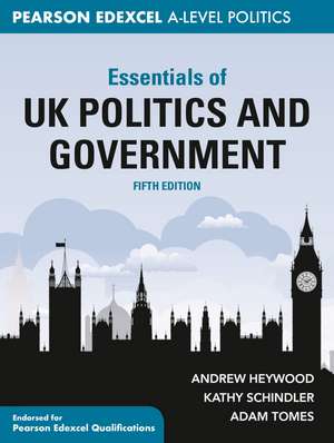 Essentials of UK Politics and Government de Andrew Heywood