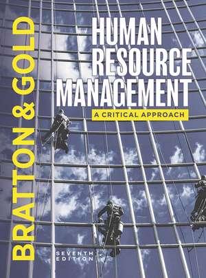 Human Resource Management de John Bratton