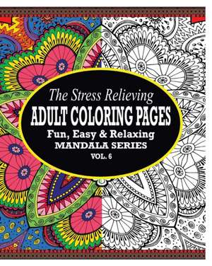 The Stress Relieving Adult Coloring Pages, Volume 6 de Jason Potash