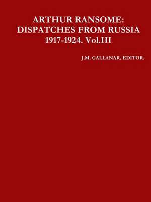 ARTHUR RANSOME de Editor. J. M. Gallanar