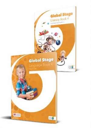 Pelteret, C: Global Stage Level 4 Literacy Book and Language de Paul Mason