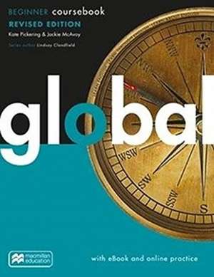 Global Beginner Revised Edition Student's book + ebook + MPO code pack