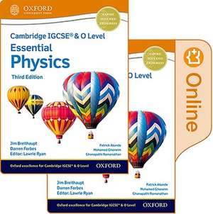 Cambridge IGCSE® & O Level Essential Physics: Print and Enhanced Online Student Book Pack Third Edition de Jim Breithaupt