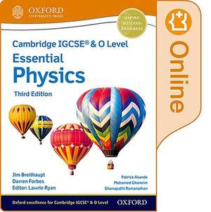 Cambridge IGCSE® & O Level Essential Physics: Enhanced Online Student Book Third Edition de Jim Breithaupt