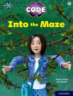 Project X CODE: Lime Book Band, Oxford Level 11: Maze Craze: Into the Maze de Janice Pimm