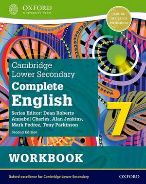 Cambridge Lower Secondary Complete English 7: Workbook (Second Edition) de Mark Pedroz