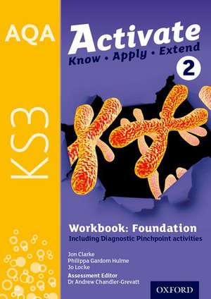 AQA Activate for KS3: Workbook 2 (Foundation) de Philippa Gardom Hulme