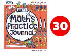 White Rose Maths Practice Journals Year 1 Workbooks: Pack of 30 de Caroline Hamilton