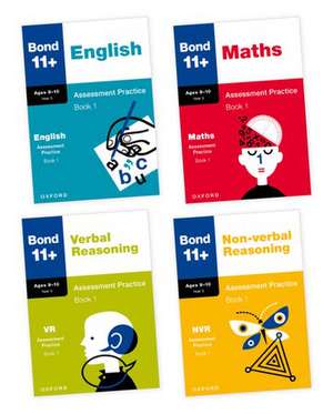 Bond 11+: Bond 11+ English, Maths, Non-verbal Reasoning, Verbal Reasoning Assessment Practice: 9-10 Years Bundle de Bond 11+