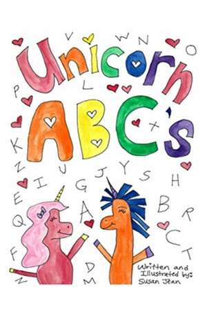 Unicorn ABC's de Susan Jean