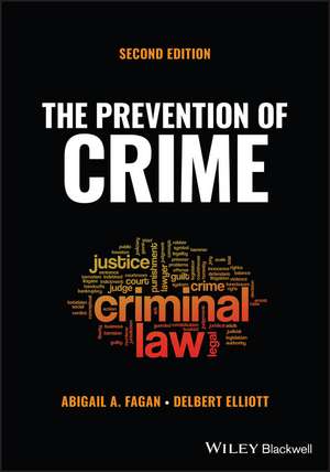 The Prevention of Crime, 2nd Edition de AA Fagan