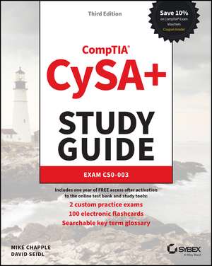 CompTIA CySA+ Study Guide Exam CS0–003 de M Chapple