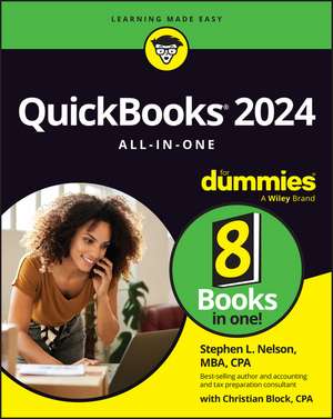 QuickBooks 2024 All–in–One For Dummies de SL Nelson