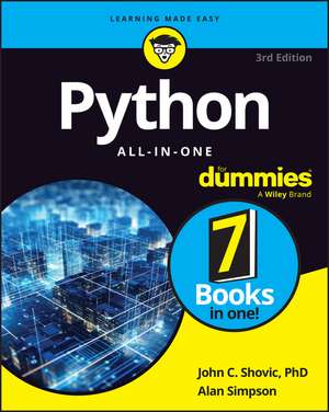 Python All–in–One For Dummies de John C. Shovic