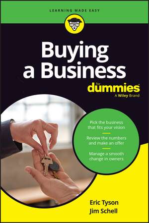 Buying a Business For Dummies de Tyson