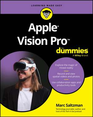 Apple Vision Pro For Dummies de Saltzman