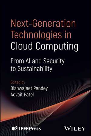 Next-Generation Technologies in Cloud Computing de Bishwajeet Pandey