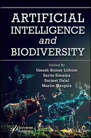 Artificial Intelligence and Biodiversity de Umesh Kumar Lilhore