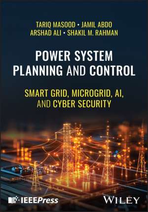 Power System Planning and Control de Arshad Ali