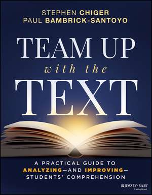 Team Up with the Text de Stephen Chiger