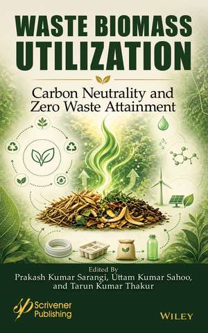 Waste Biomass Utilization de Prakash Kumar Sarangi
