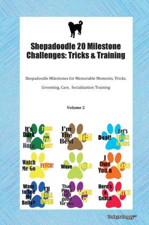 Shepadoodle 20 Milestone Challenges de Todays Doggy