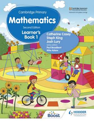 Cambridge Primary Mathematics Learner's Book 1 Second Edition de Catherine Casey