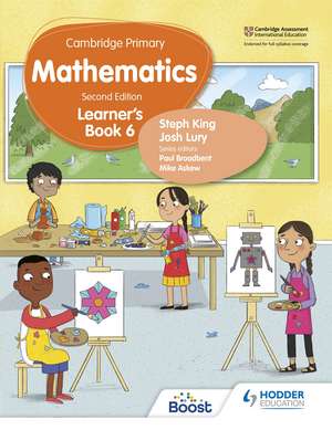 Cambridge Primary Mathematics Learner's Book 6 Second Edition de Josh Lury