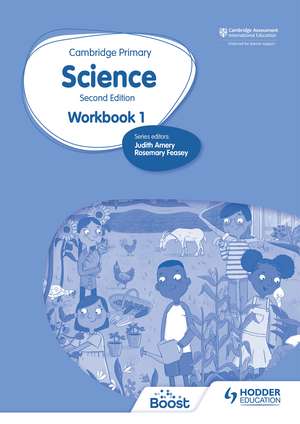 Cambridge Primary Science Workbook 1 Second Edition de Andrea Mapplebeck
