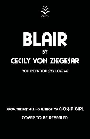 Blair de Cecily von Ziegesar