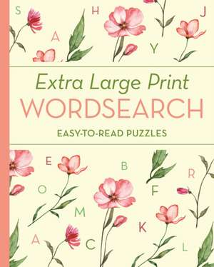 Saunders, E: Extra Large Print Wordsearch de Eric Saunders