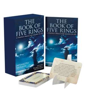 The Book of Five Rings Book & Card Deck de Miyamoto Musashi