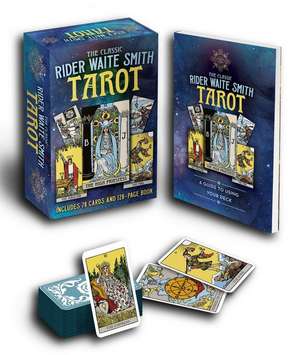 The Classic Rider Waite Smith Tarot Book & Card Deck de A E Waite