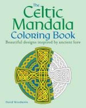 The Celtic Mandala Coloring Book de David Woodroffe