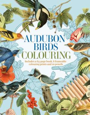 Audubon Birds Colouring Kit de Peter Gray