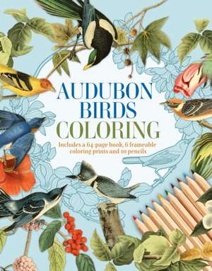 Audubon Birds Coloring Kit de Peter Gray