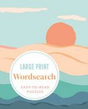 Saunders, E: Large Print Wordsearch